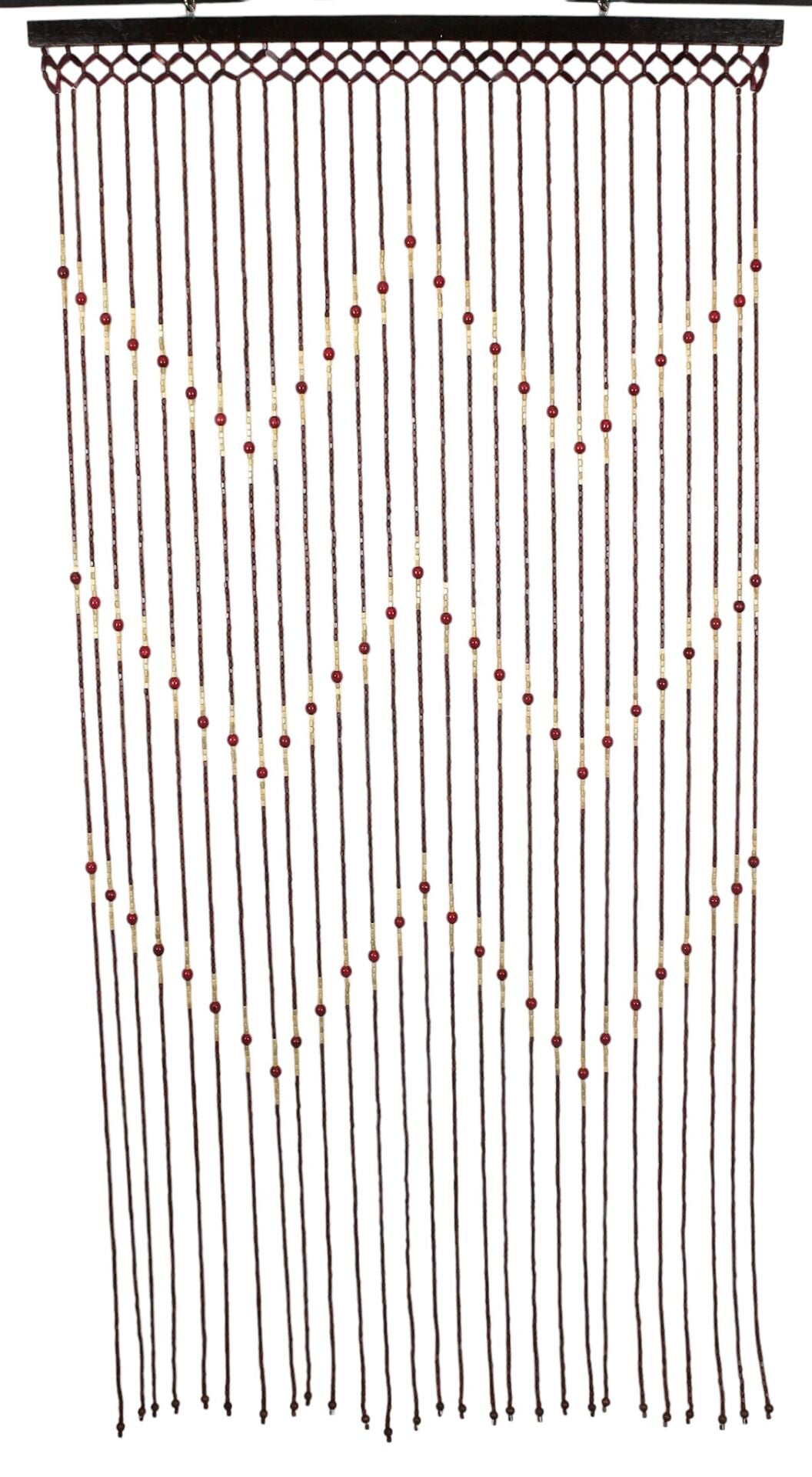 Ahşap Boncuklu Kapı perdesi 90x180 cm. 27 Sıra K023