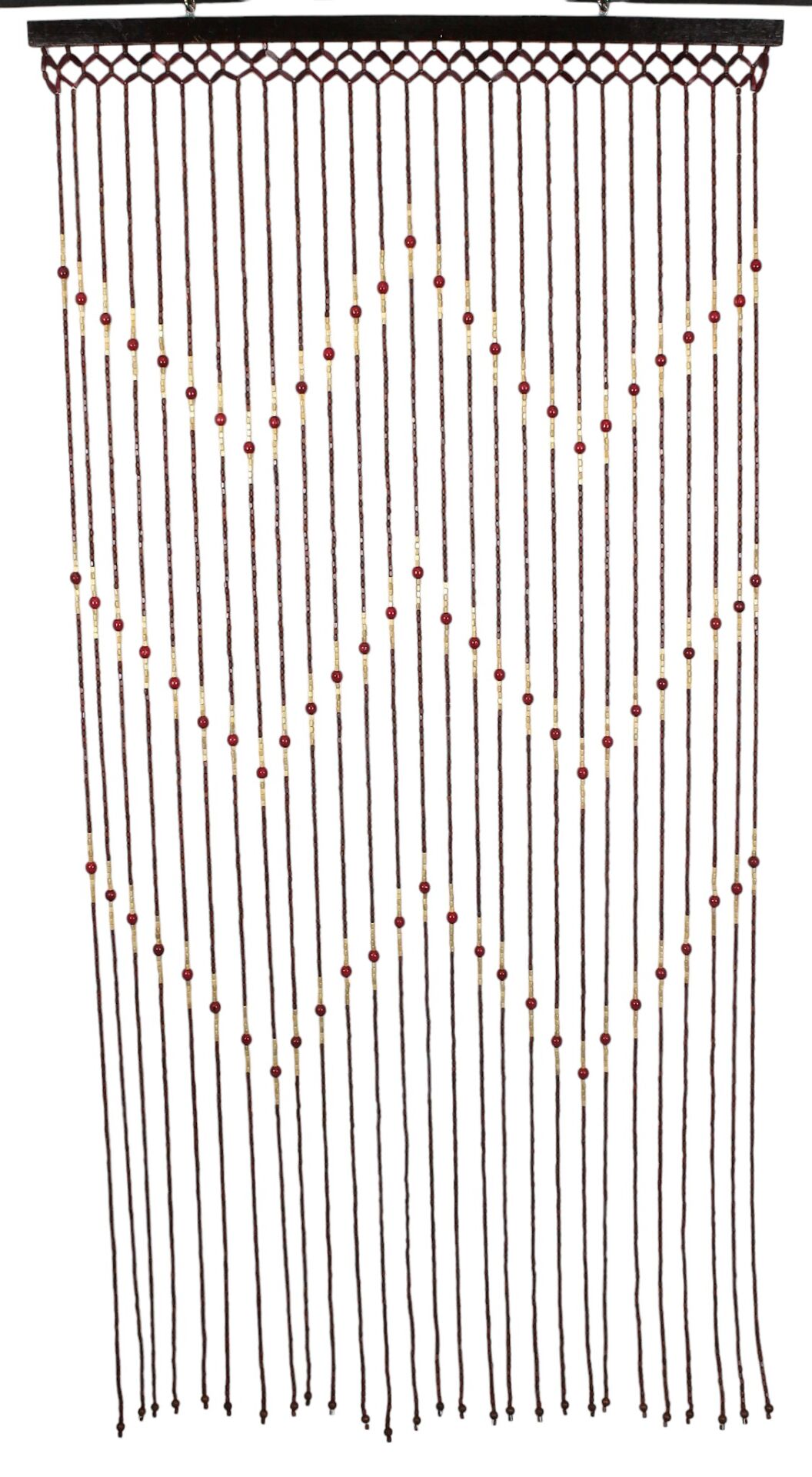 Ahşap Boncuklu Kapı perdesi 90x180 cm. 27 Sıra K023
