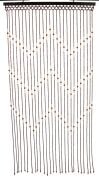 Ahşap Boncuklu Kapı perdesi 90x180 cm. 27 Sıra K023