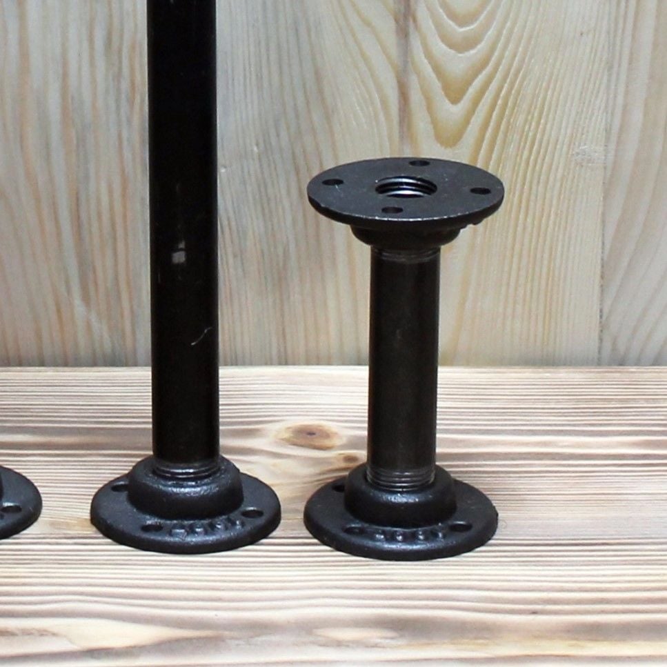 Otantik Çarşı Endüstriyel Su Borusu Raf Ayağı