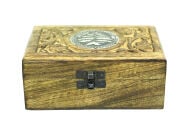 Eskitme Ahşap Antik Kutu 15x6x10 cm. 197/A