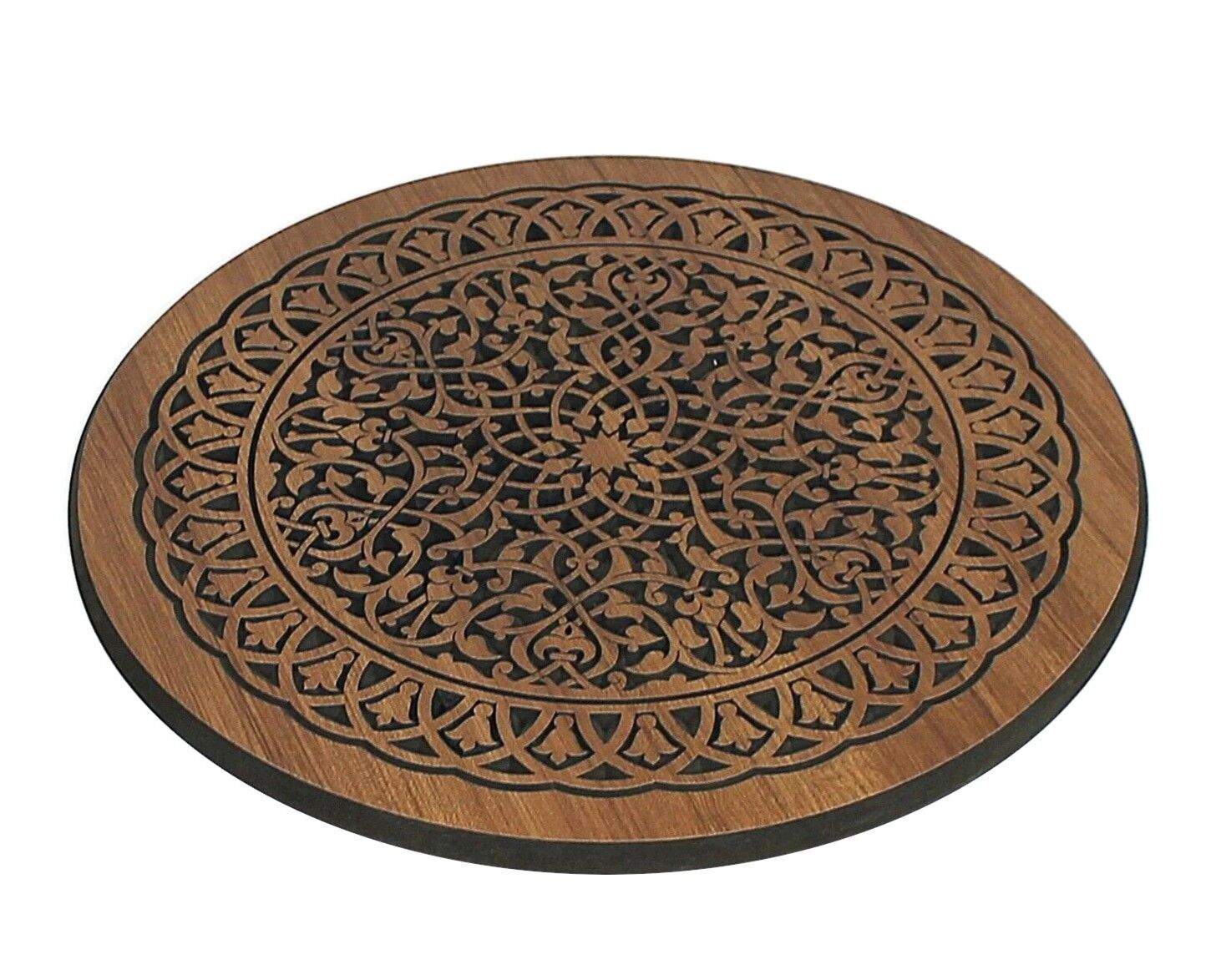 MDF Lam Oymalı Sehpa Tablası 40  cm.