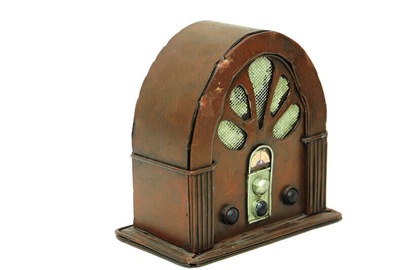 Kahve Rengi Radyo Kumbara 1210B-1099