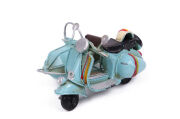 Dekoratif Metal Scooter Sepetli 1510A-8018