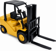 Forklift Metal C1797  30x8x15 cm.