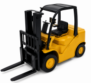 Forklift Metal C1797  30x8x15 cm.